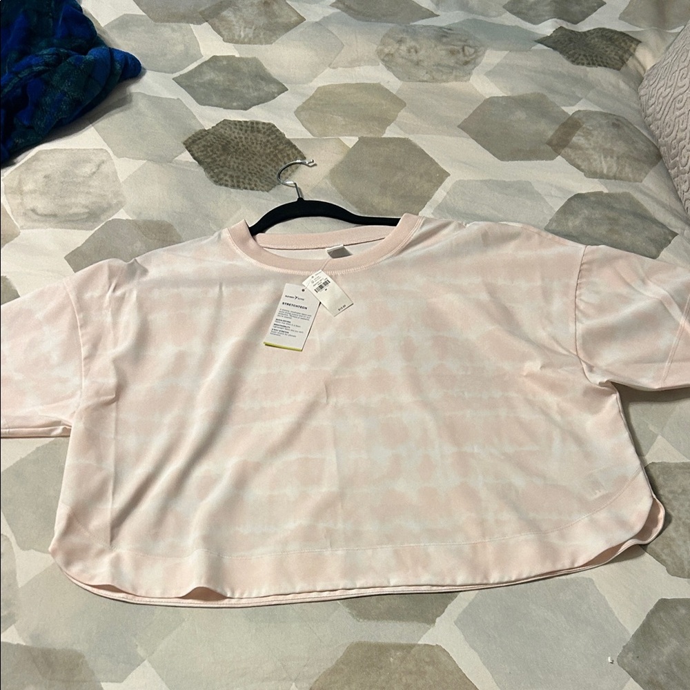 Old Navy Light Pink Kids Short Sleeve Tee